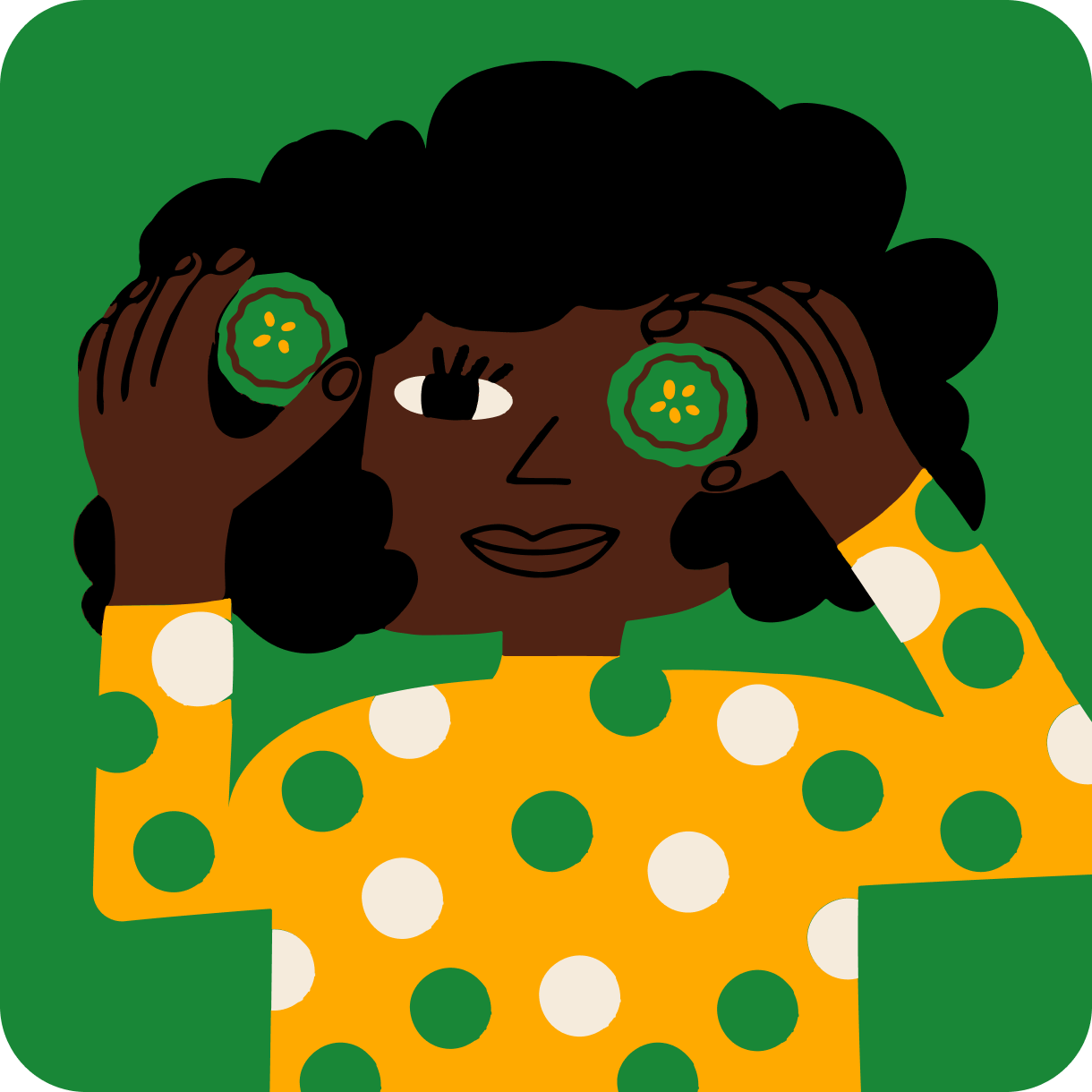 Estilo de ilustración de Burger King en la interfaz