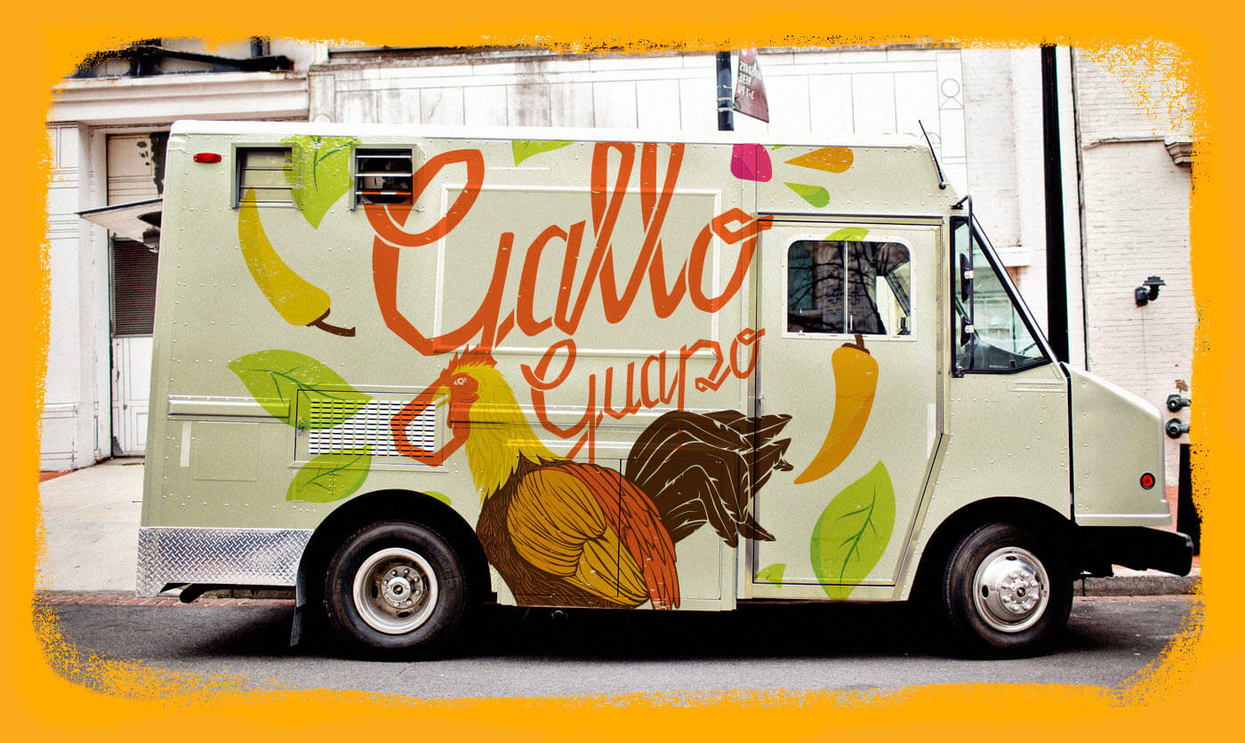 Food truck branding